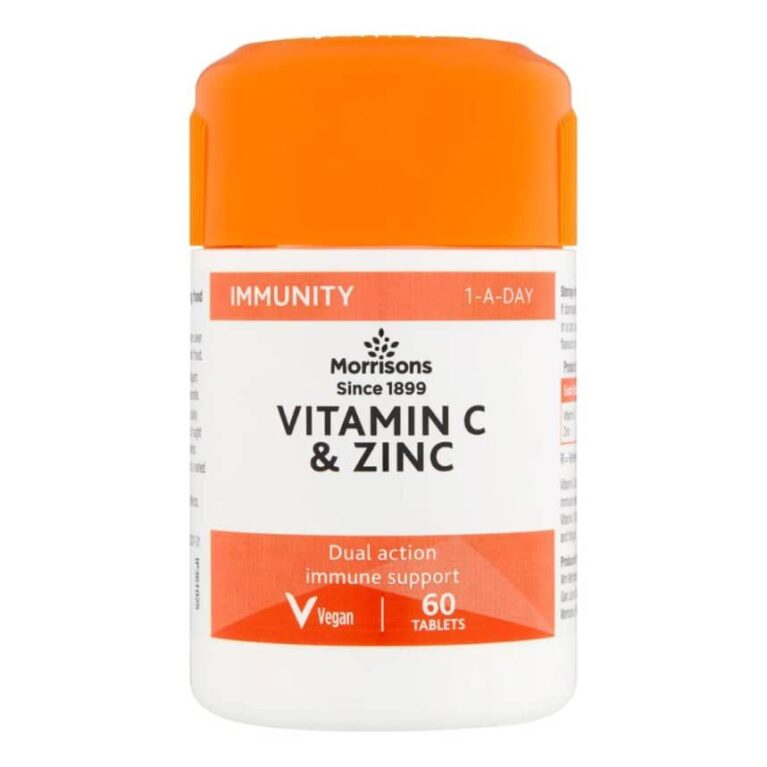 MORRISONS VITAMIN C & ZINC