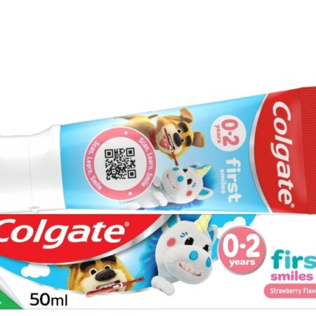 Colgate Kids 0-2 Years Mild Fruit Baby Toothpaste 50ml