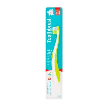 SAINSBURY'S BABY EXTRA SOFT TOOTHBRUSH 0-2YRS