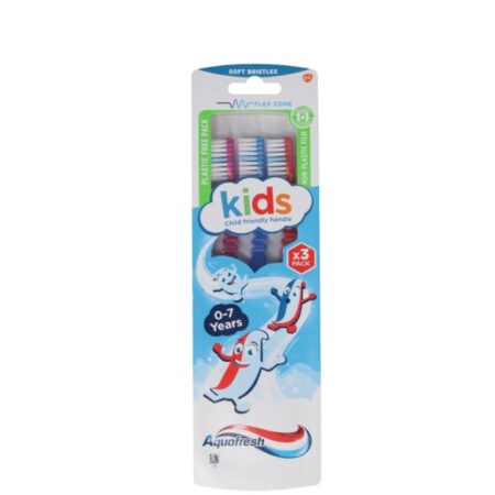 Aquafresh Toothbrush Kids 3 Pack