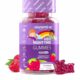 Kids Night-Time Gummies - 30 Gummies - Magnesium, L-Theanine, Vitamin B Complex - Vegan & Gluten-Free - Suitable for Ages 3+ - Novomins