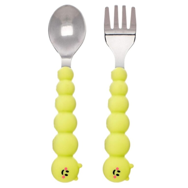Melli Caterpillar Spoon and Fork Set
