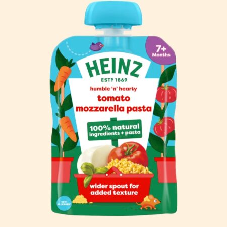 HEINZ TOMATO MOZZARELLA PASTA 7M+(130g)