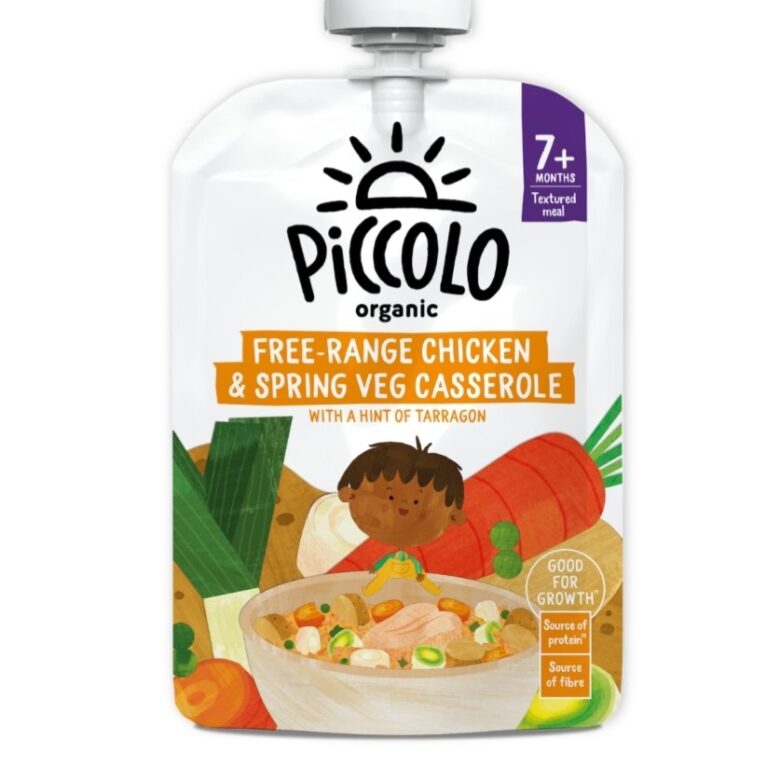 Piccolo Chicken & Spring Vegetables Casserole 7m (130g)