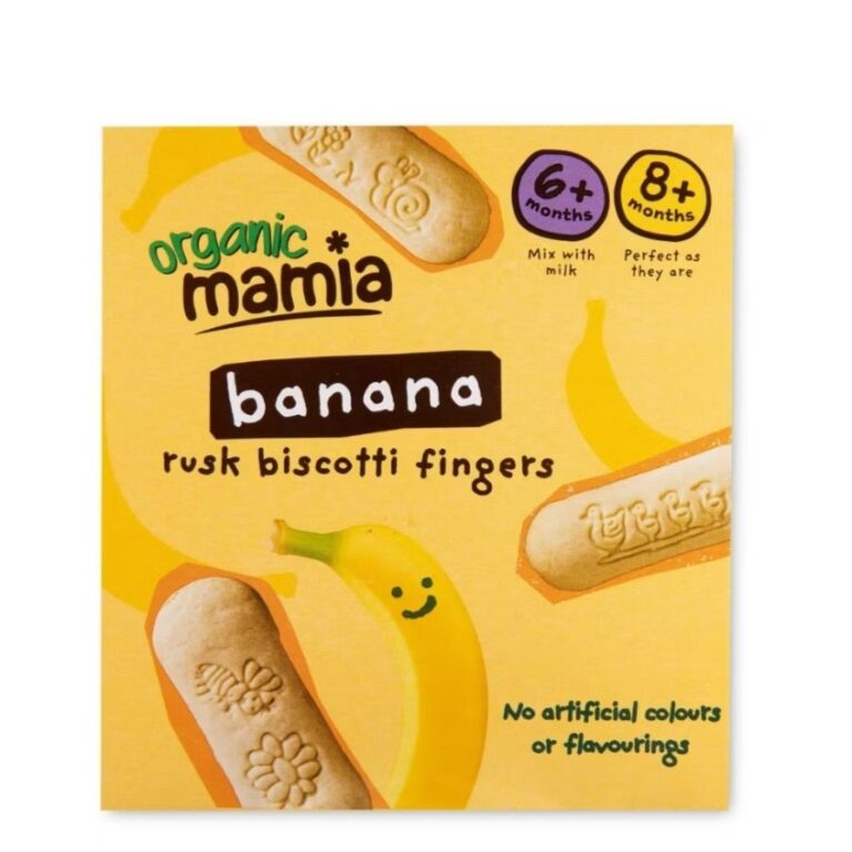 MAMIA BANANA RUSK BISCOTTI FINGER 6M+
