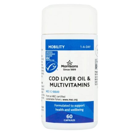 MORRISON COD LIVER OIL & MULTIVITAMIN 60 CAPSULES