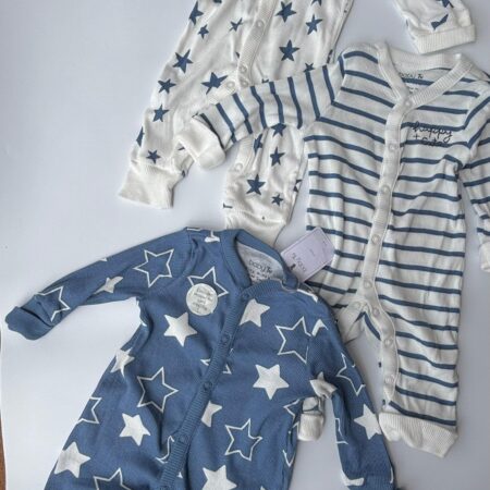 Tu 3 in 1 playsuit/ romper (6-9m)(9-12m)