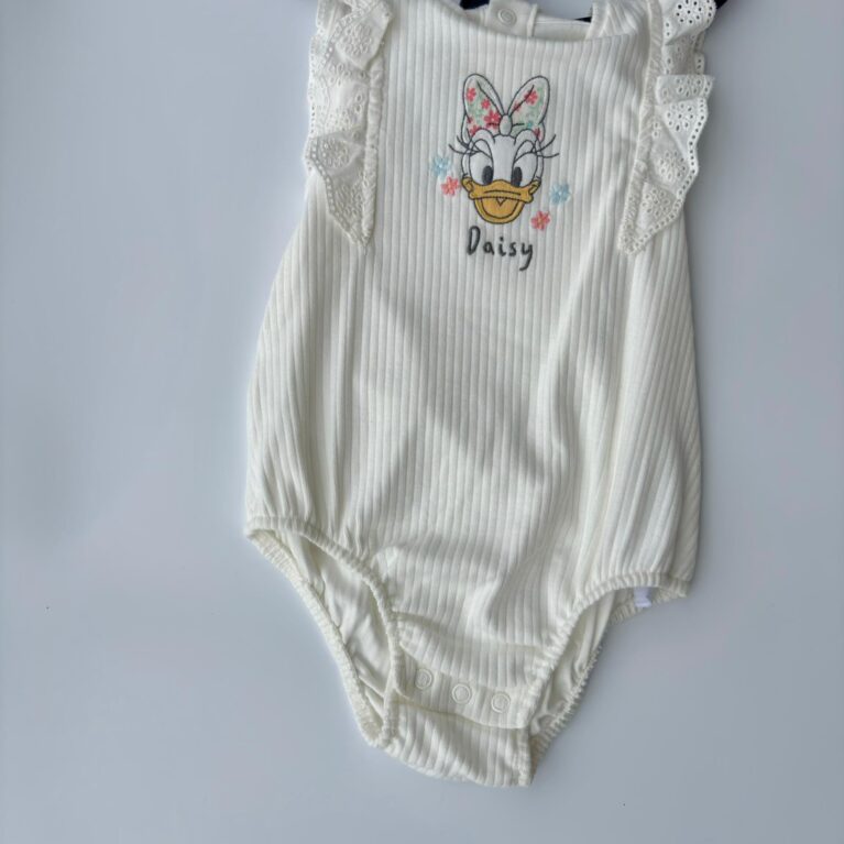 DISNEY PRETTY 2 IN 1 BLUE AND WHITE STYLISH PIN DOWN (6-9M)