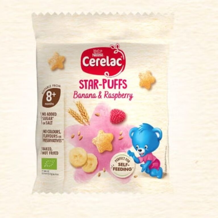 CERELAC RASPBERRY & BANANA STARS PUFFS