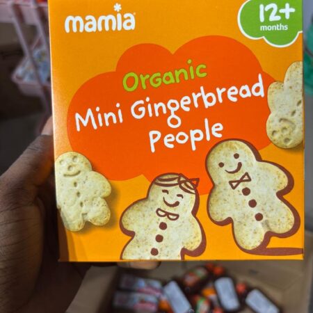mamia organic mini ginger bread cookies 12m+