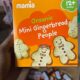 mamia organic mini ginger bread cookies 12m+