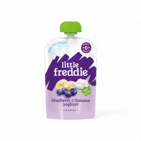 LITTLE FREEDIE BLUEBERRY BANANA AND BLUEBERRY YOGORT 6M+