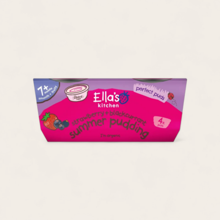 Ella's kitchen Strawberry+ blackcurrant Summer pudding (7m+)