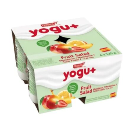 Feiraco Yogu+ Fruit Salad Yoghurt 4 Cups 12m+
