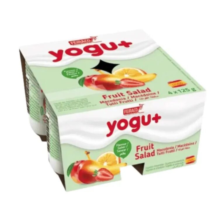 Feiraco Yogu+ Fruit Salad Yoghurt 4 Cups 12m+