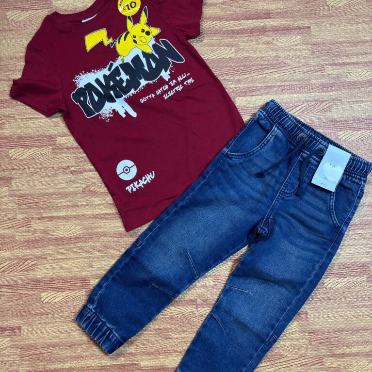 Boy carrot jean and pokerman top(5_6)