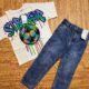 2PCS BOY DRIP NEXT TOP / TU JEAN (5-6years)