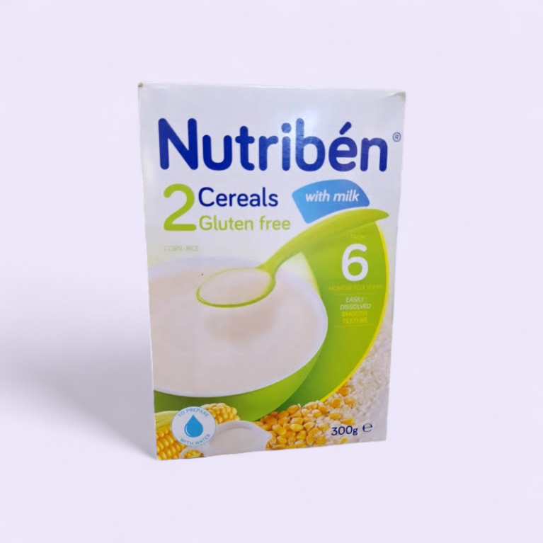 Nutriben 2 cereal Gluten free from 6months -3years with milk