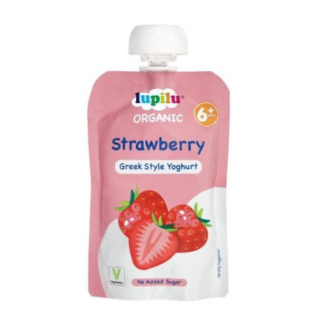 LUPILU STRAWBERRY GREEK YOGORT 6m+