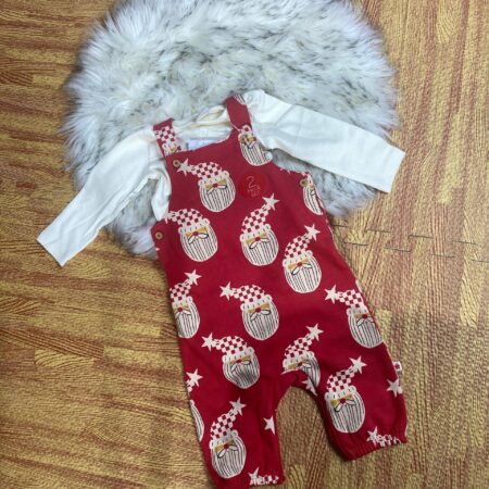 NEXT RED DUNGRIZE AND INNERS TOP