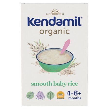kendamil smooth baby rice 4-6m+