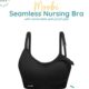 Seamless Hands-Free Pumping Bra with Removable Spill-Proof Pads