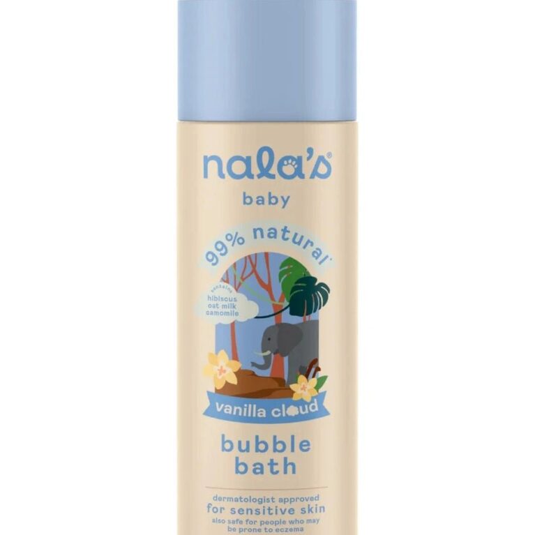 Nalas baby bubble bath 200ml 98% natural.