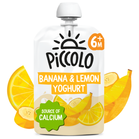 PICCOLO BANANA & LEMON YOGORT 6M+