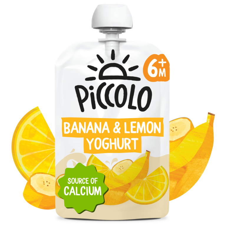 PICCOLO BANANA & LEMON YOGORT 6M+