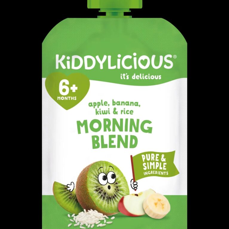 KIDDYLICIOU Morning Blend Apple, Banana, Kiwi & Rice 6m(BREAKFAST)