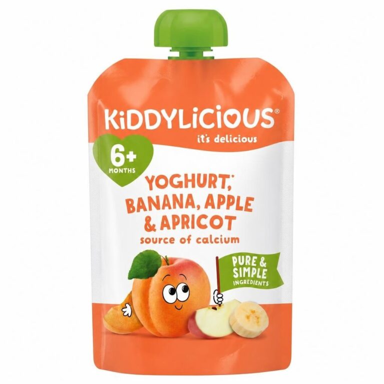 Kiddylicious Yogurt, Banana, Apple and Apricot 100g