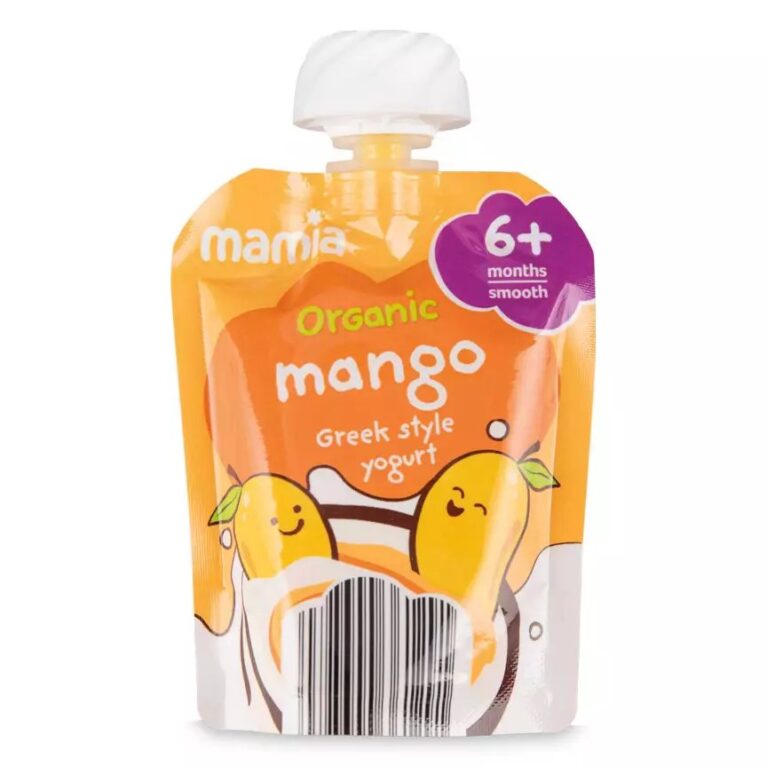 Organic Mango Greek Style Yogurt Pouch 6m+ (breakfast)