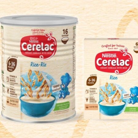 CERELAC. RICE RIZ TIN 400ML