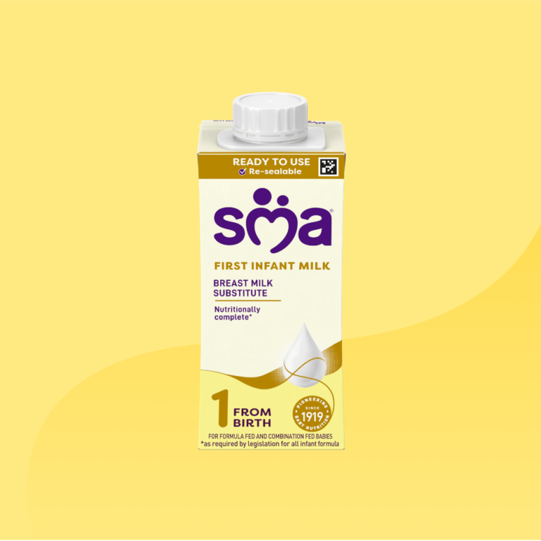 SMA® First Infant Liquid Baby Milk Ready Made Formula 200ml (STAGE 1)