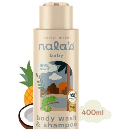Nala baby body wash and shampoo 400ml