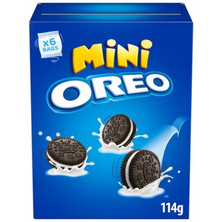 Mini Oreo Biscuit Snack Pack 114G