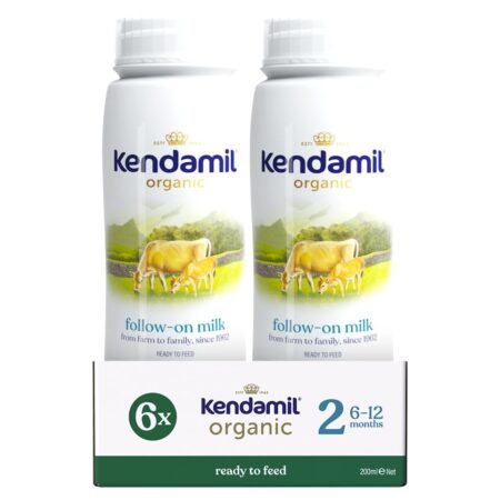 Kendamil Organic Ready to Feed 6x200ml 6-12 months