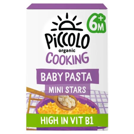Piccolo Baby Cooking Mini Pasta Stars 6Mth 300G
