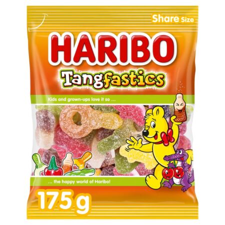 Haribo Tangfastics. 175g kids and grown up