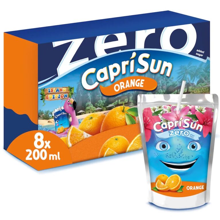Capri-Sun Zero Orange 8 x 200ml Kids' Juice Drink