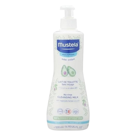 Mustela No rinse cleansing milk  500ml
